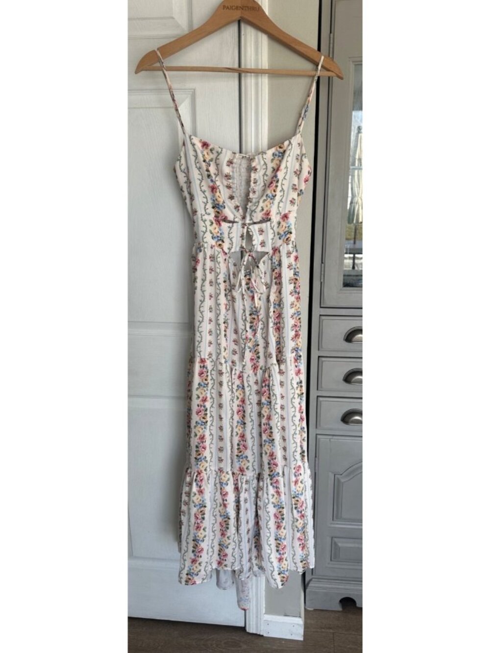 Resa Ariel Midi Dress in Midsummer Size M Boho Summer Festival - Picture 4 of 10
